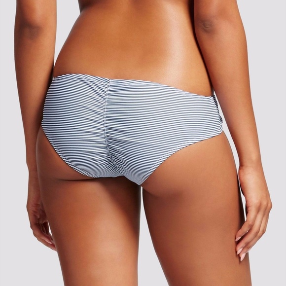 2 PC Xhilaration Striped Bikini Medium and XL - Picture 3 of 8